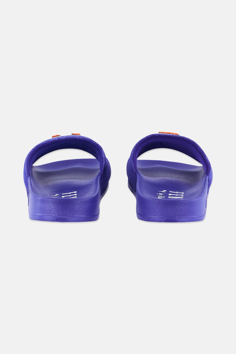 Kids Boy Leadcat Fenty FU Slide Slipper, Clematis Blue