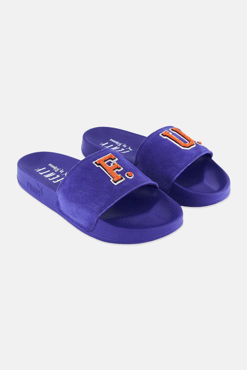 Kids Boy Leadcat Fenty FU Slide Slipper, Clematis Blue