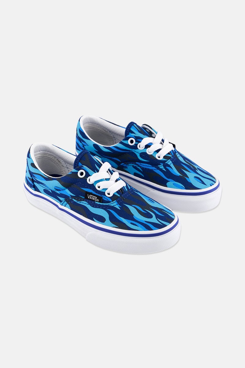 Kids Boy Era Lace Up Shoes, Blue Combo