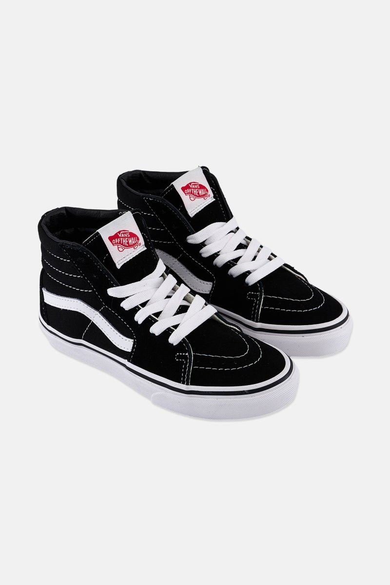 Kids Boy Sk8-Hi Lace Up Shoe, Black/White