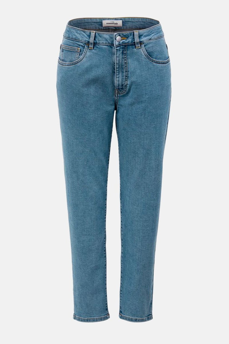 Women Modern Fit Washed Stretchable Denim Jeans, Light Blue