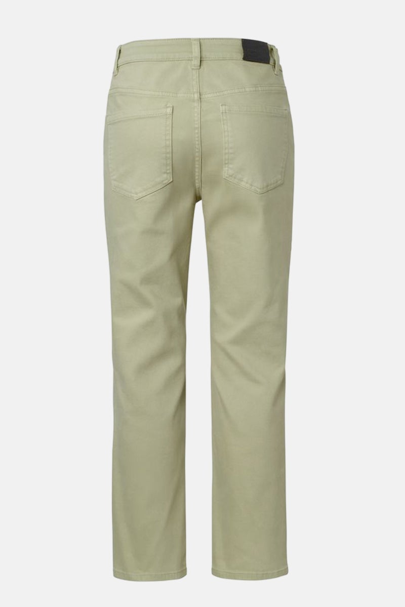 Women Regular Fit Plain Stretchable Denim, Mint Green