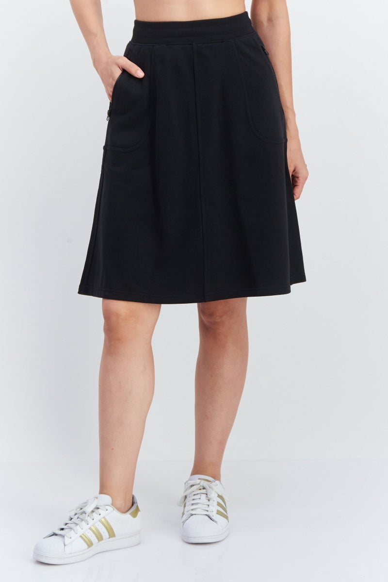 Women Sportswear Fit Outdoor Skirt, Black