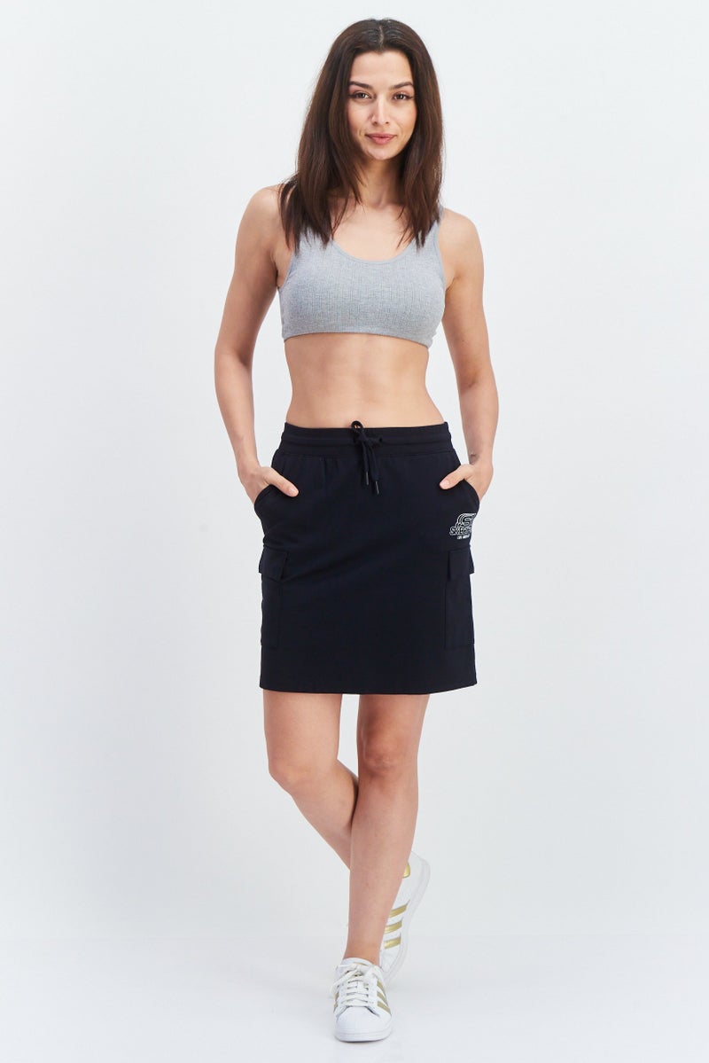 Women Sportswear Fit Outdoor Skirts, Black