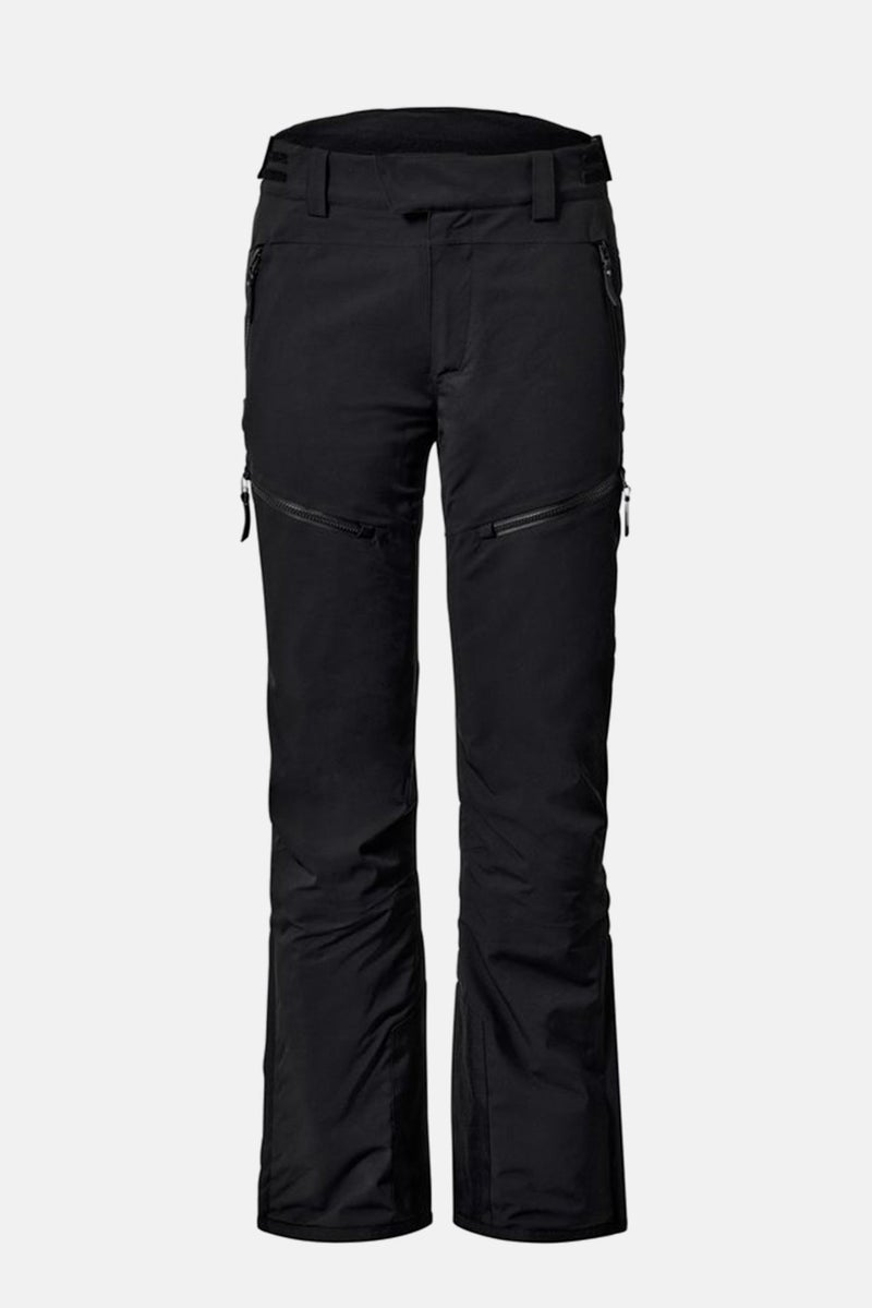 Men Regular Fit Solid High Tech Pant, Black