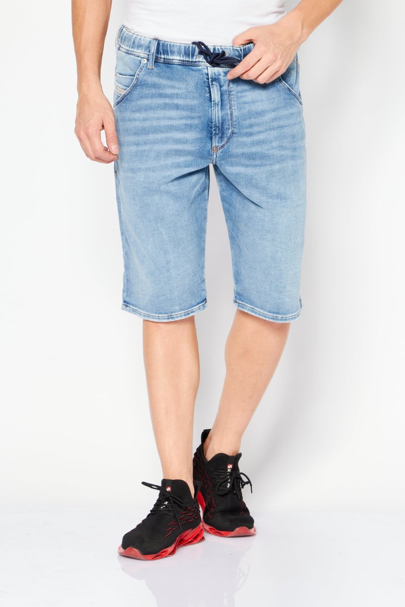 Men Wash D-Kroo Denim Short, Blue