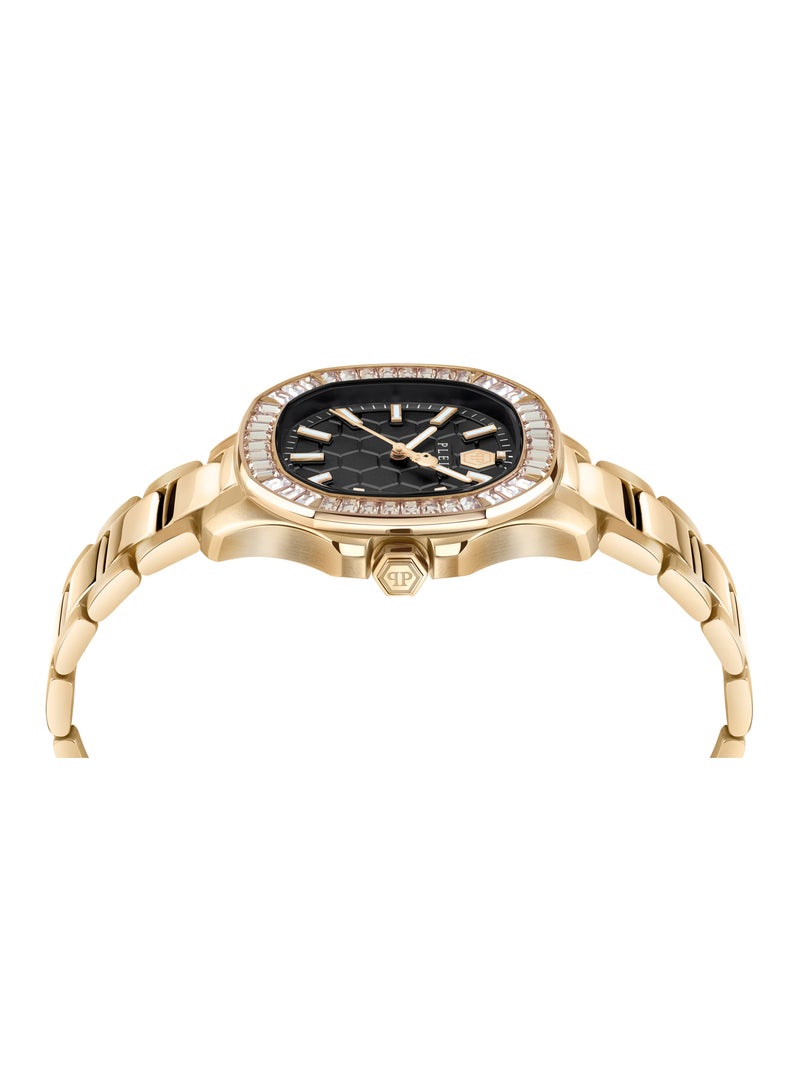 Spectre Watch For Women Gold Stainless Steel Bracelet 38 Mm 5 Atm