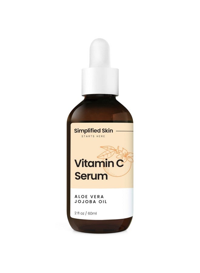 Vitamin C Face Serum 20% Antioxidant Facial Serum W/Hyaluronic Acid Serum For Face Vitamin E & Ferulic Acid Hydrating Serum Targets Age & Wrinkles Vitamin C Serum For Skincare 2Oz