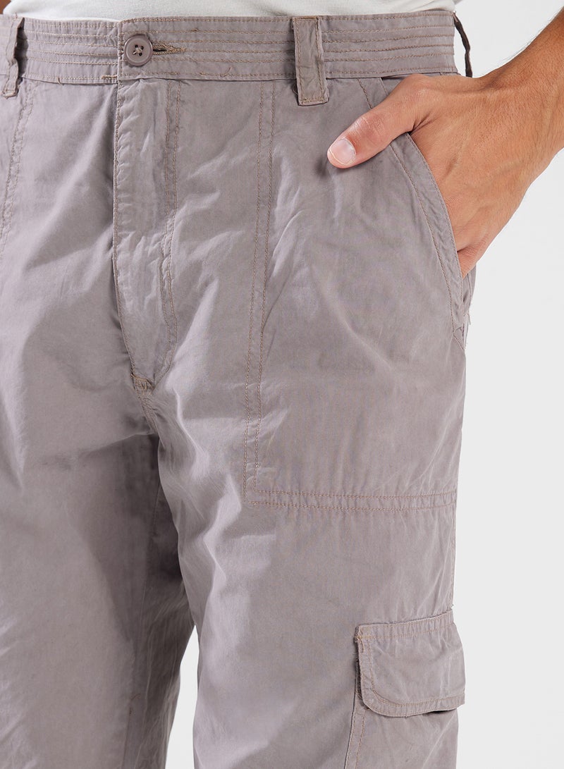 MENS COTTON POPLIN CARGO PANT