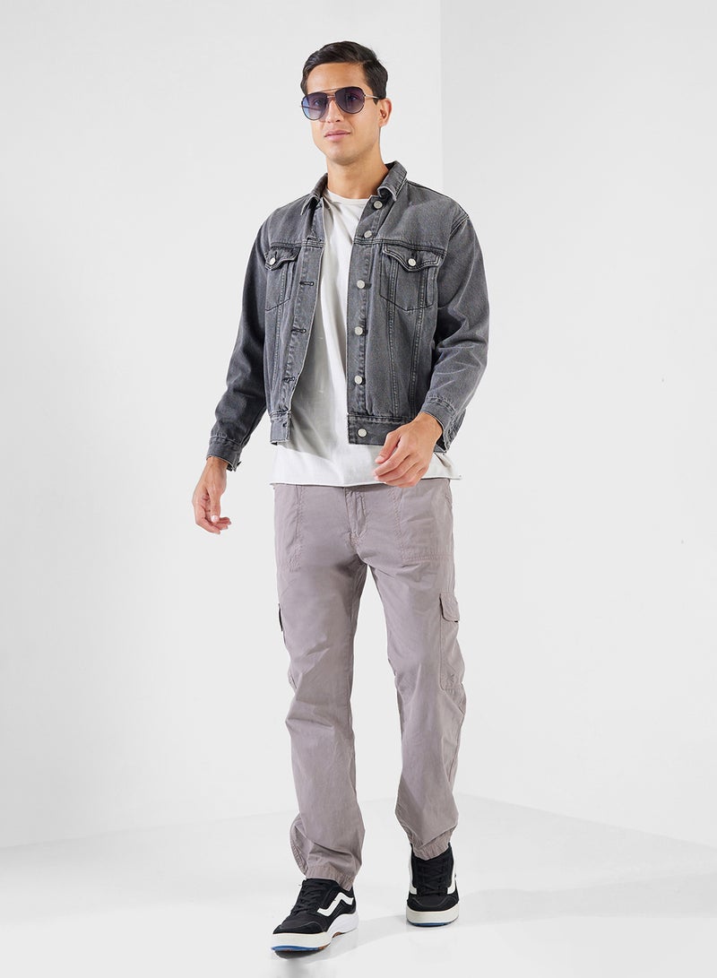 MENS COTTON POPLIN CARGO PANT