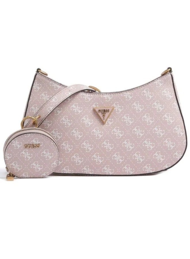 Guess Alexie Top Zip Pink Shoulder Bag for Women BB841618