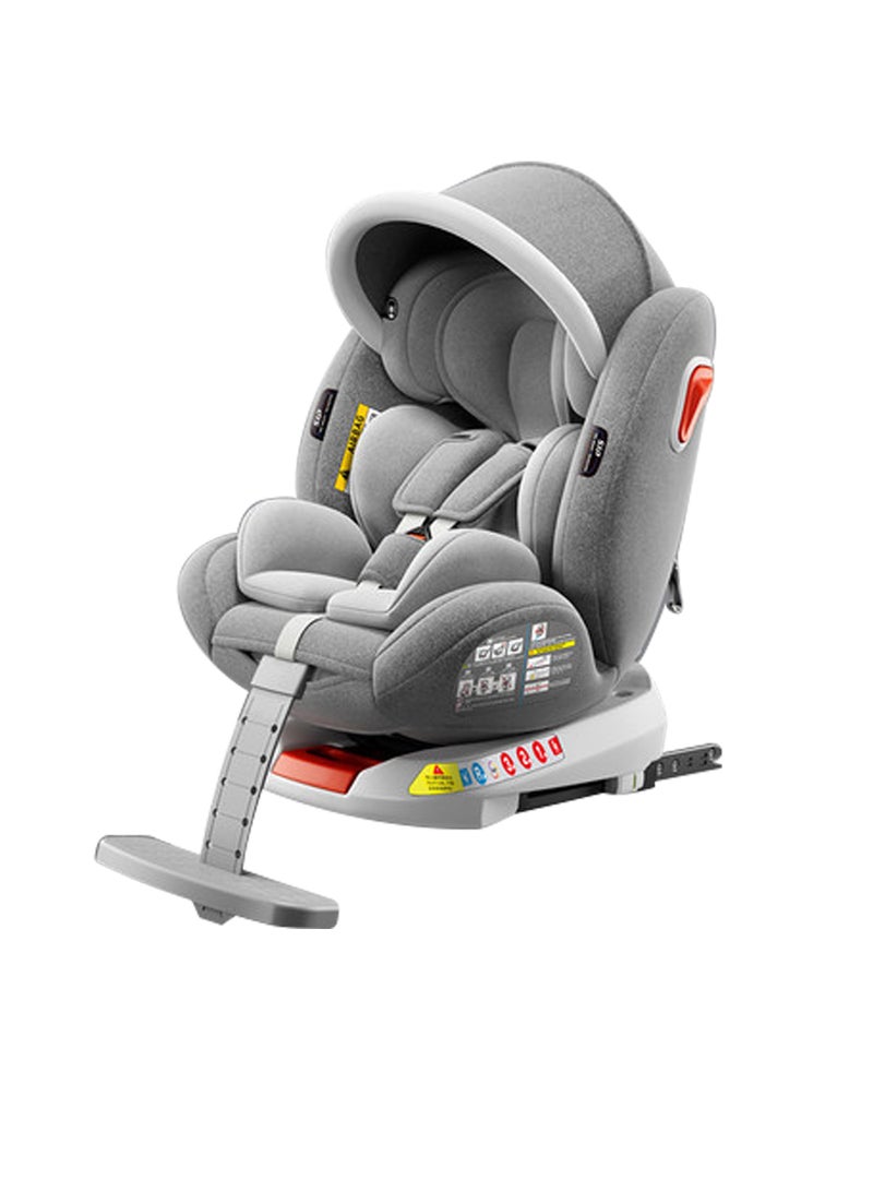 Multifunctional Baby Car Seat 360° Rotation Safety Seats Suitable From 0 Months-12 Years With Footrest