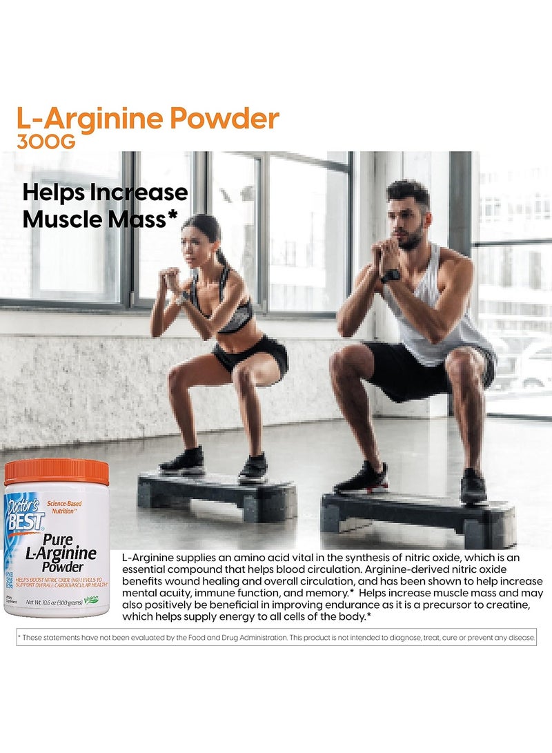 Pure Larginine Powder Helps To Boost Nitric Oxide 300 G