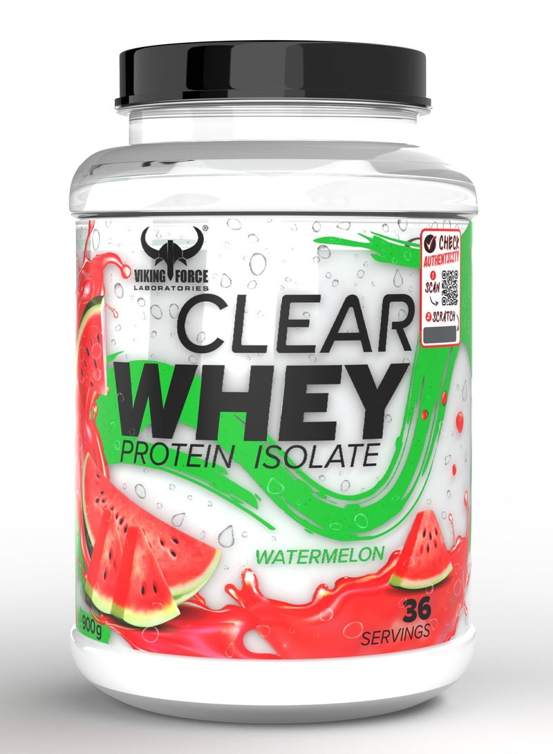 VIking Clear Whey Isolate Protein Shake, 900 gm (Watermelon)