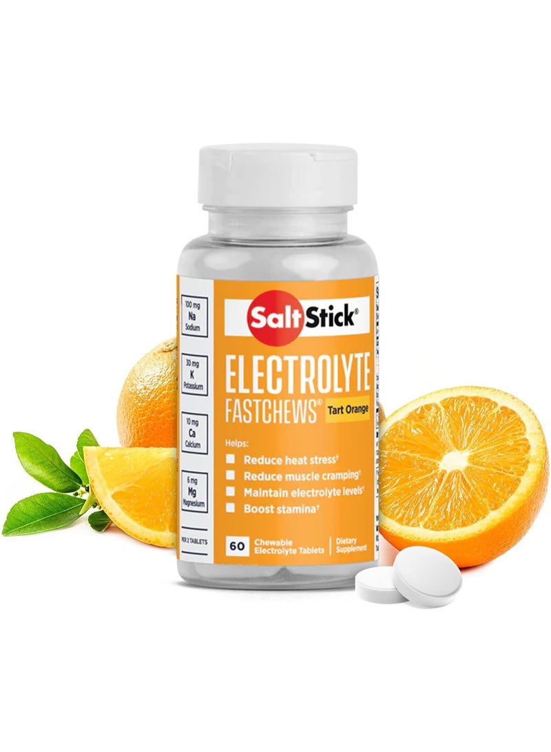 Electrolytes Fastchews Orange Flavour 60 Tab