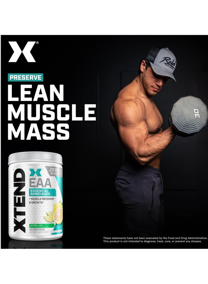 Eaa Essential Amino Acid Lemon Lime 40 Servings