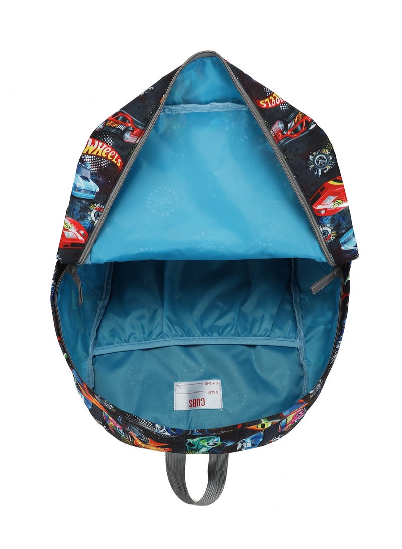 CUBS Junior Hot Wheels Kids 28L Backpack – Ideal for Boys (Ages 6–12) | Fits 15