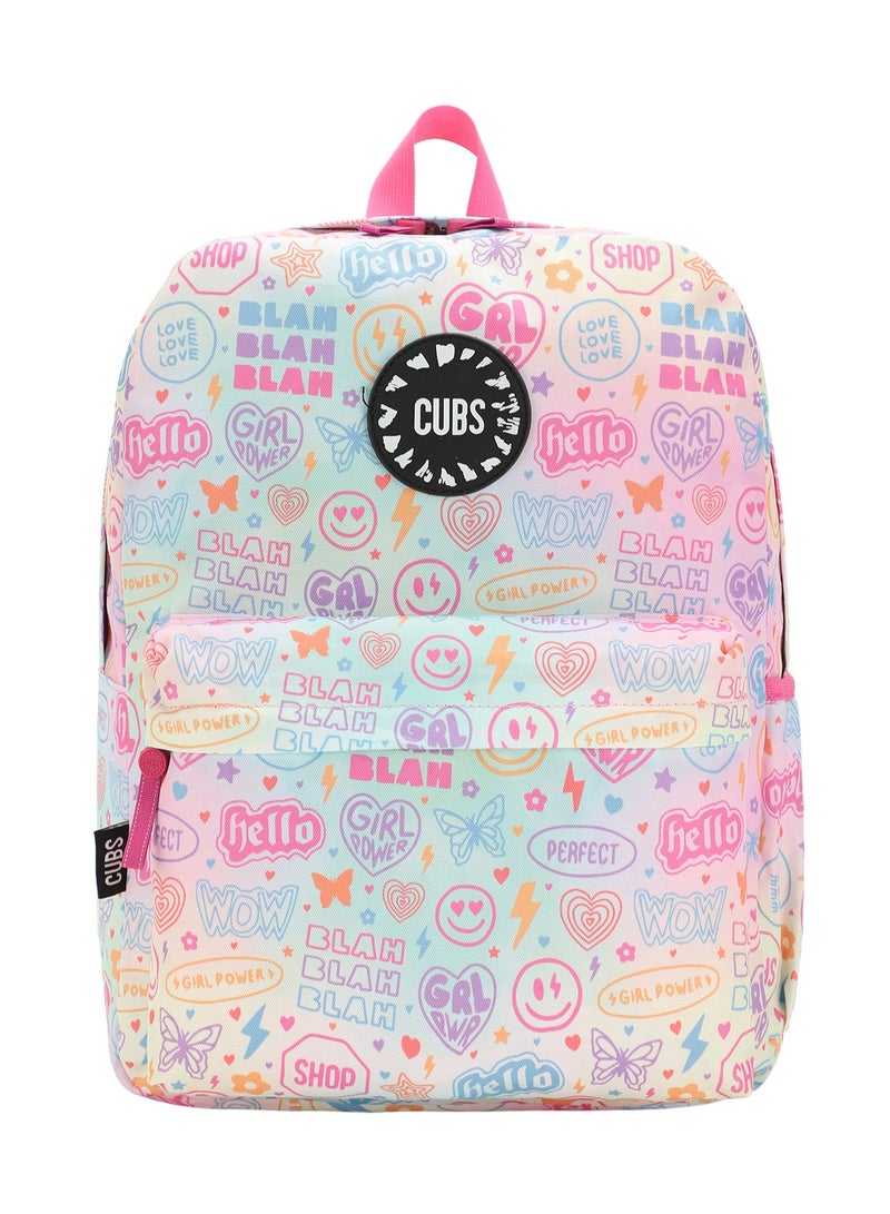 Cubs Junior 28L Waterproof Kids Backpack for Girls (6–12 Yrs) | Fits 15
