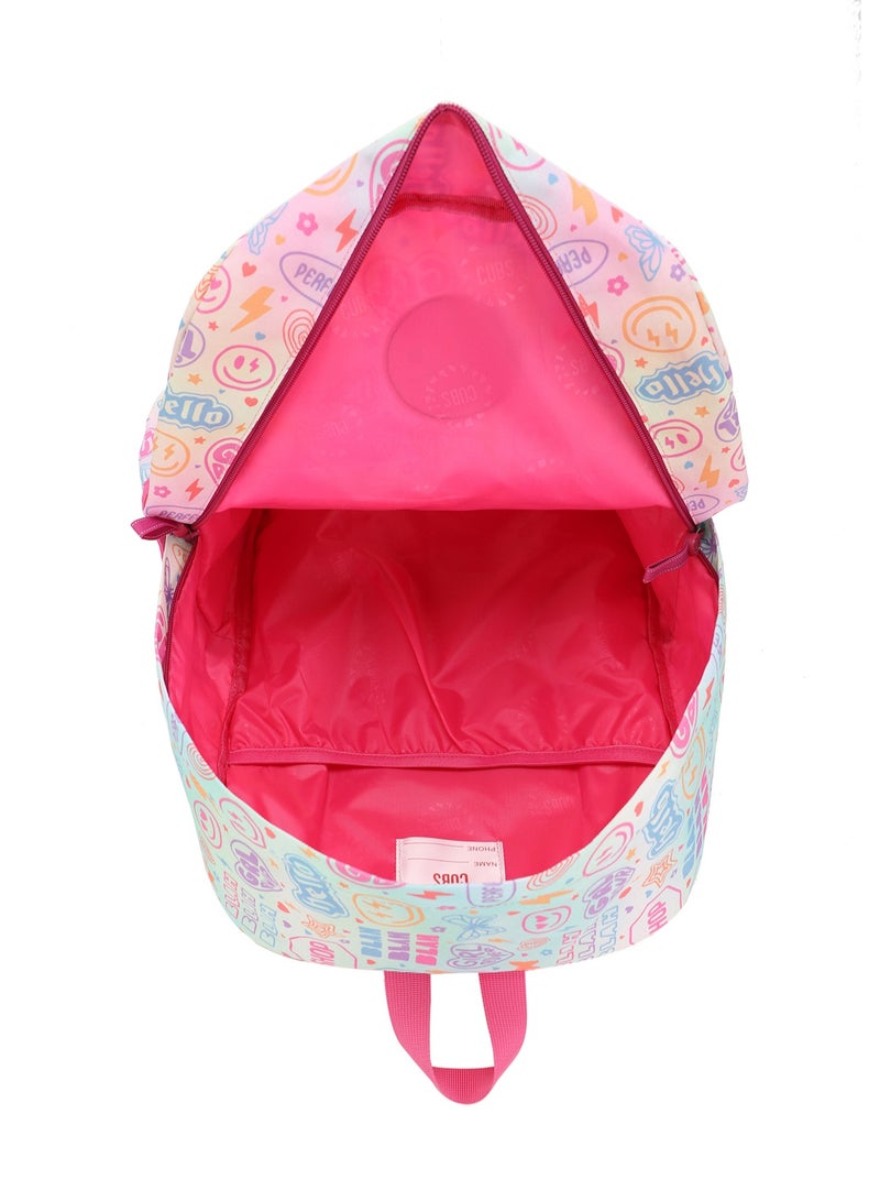 Cubs Junior 28L Waterproof Kids Backpack for Girls (6–12 Yrs) | Fits 15