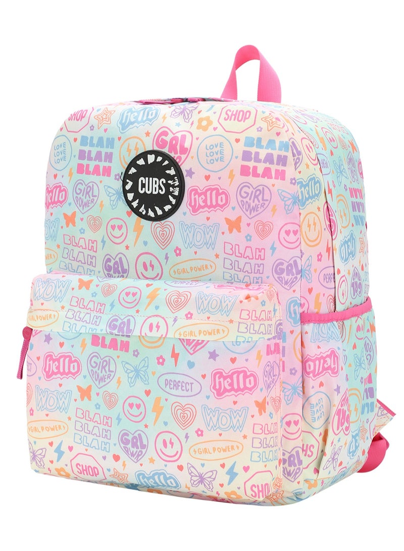 Cubs Junior 28L Waterproof Kids Backpack for Girls (6–12 Yrs) | Fits 15