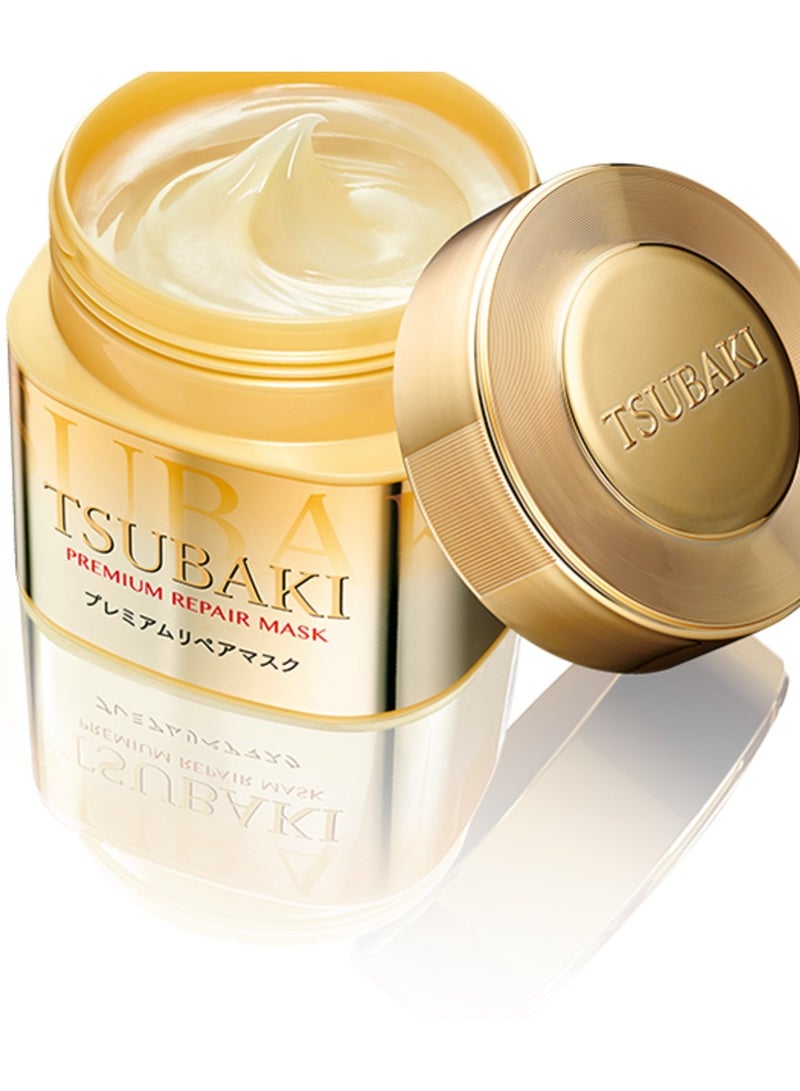 tsubaki Premium Repair Mask, Hair Pack, 2 piece set