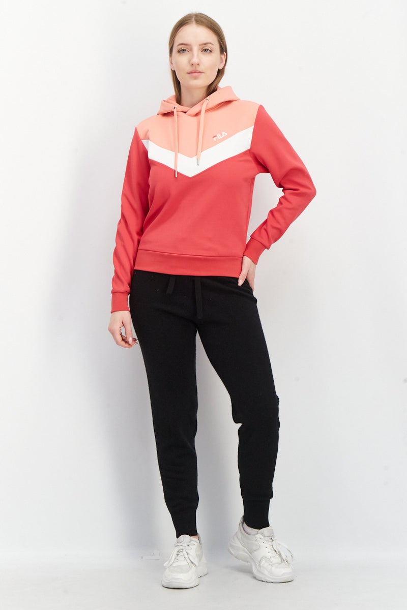 Women Sportswear Fit Long Sleeve Bosa Cropped Hoody, Virtua Pink
