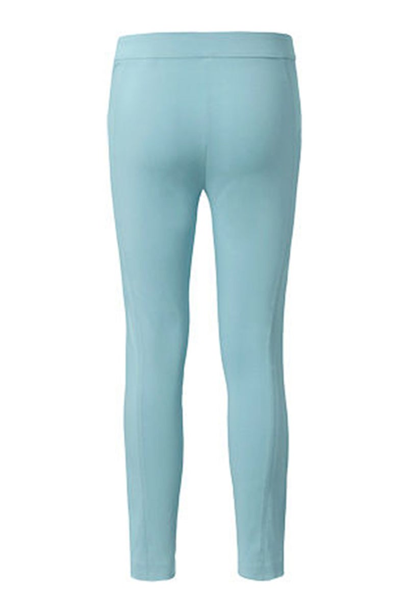 Women Skinny Leg Plain Pants, Light Blue