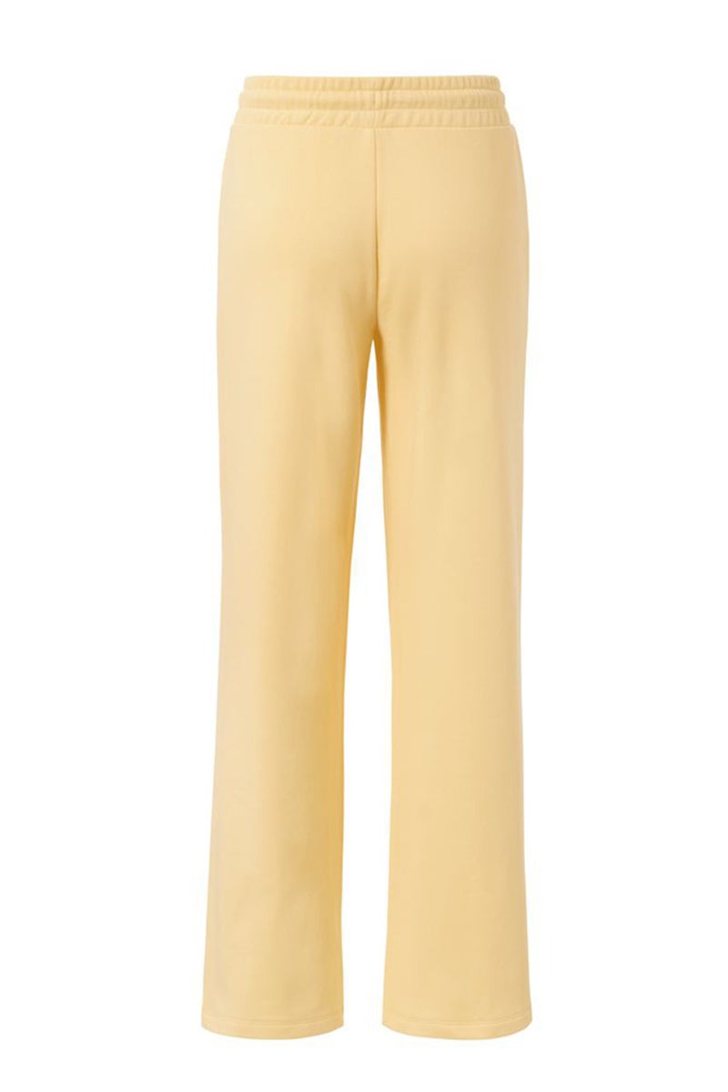 Women Regular Fit Plain Sweatpants, Yellow