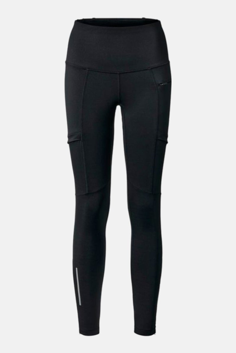 Women Performance Running Tights, Black