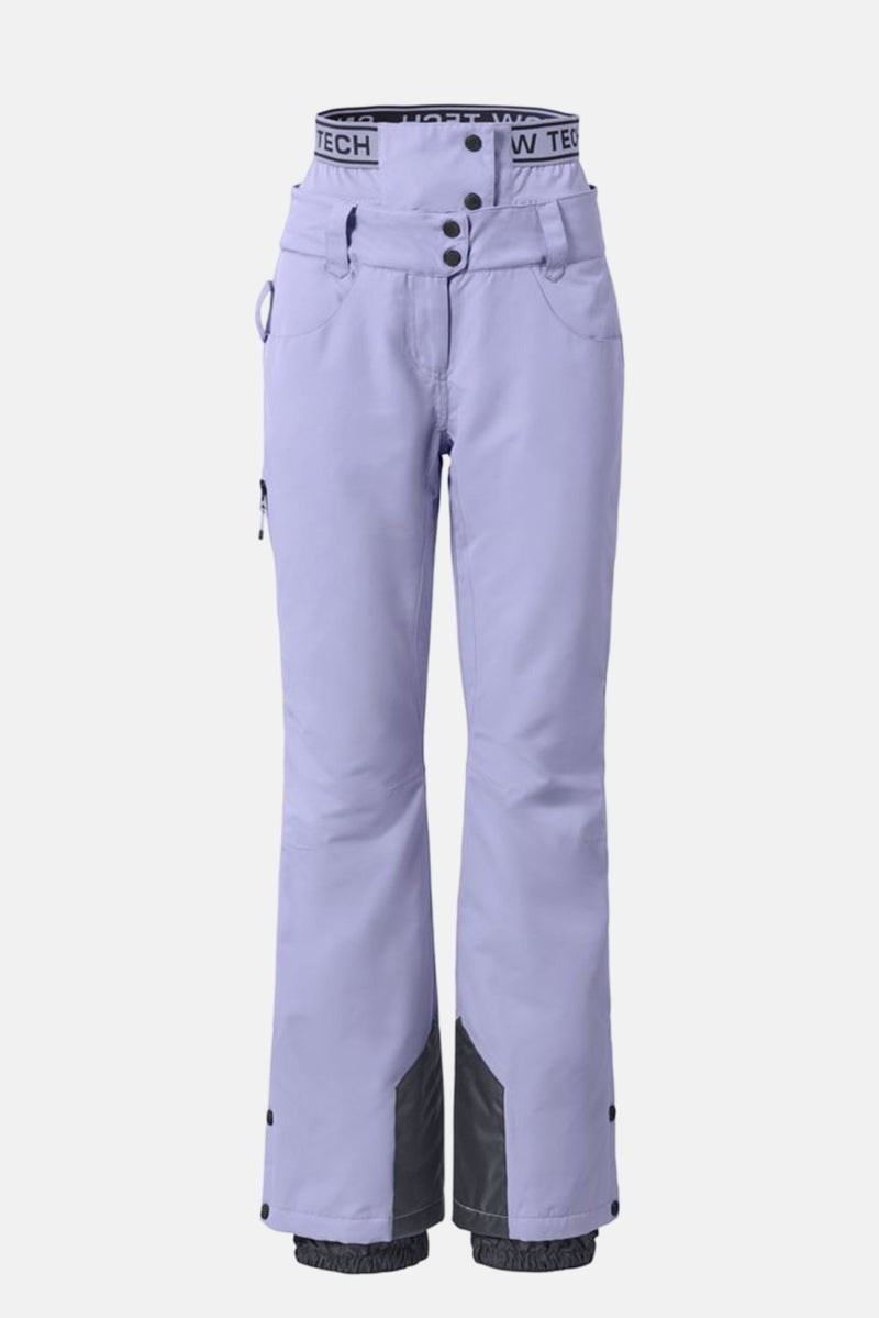 Women Regular Fit Ski Pants, Lilac