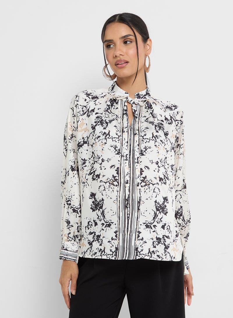 Abstract Print Top