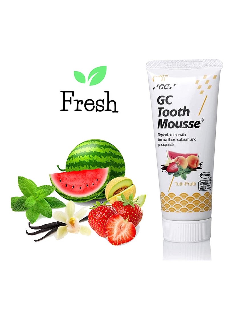 GC Tooth Mousse  Tutti-Frutti