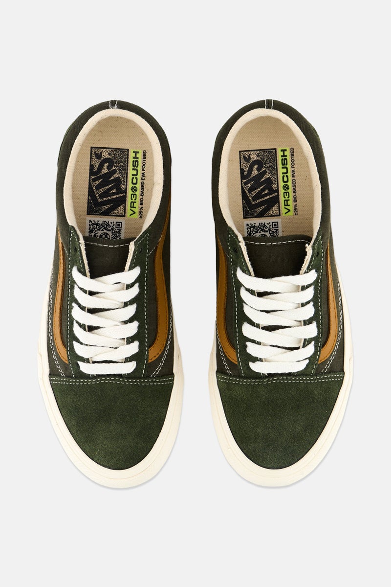 Men Old Skool V2 Lace Up Casual Shoes, Green