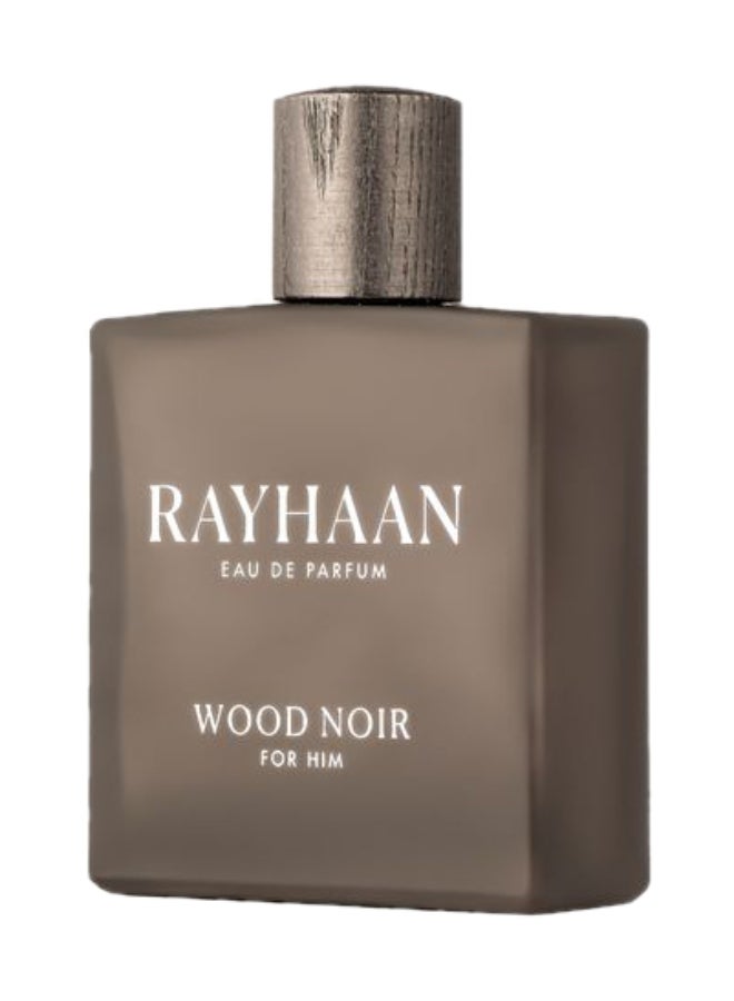 Wood Noir Eau De Parfum – Premium Unisex Fragrance | Rich Woody Notes with Oud, Amber,  and Cardamom – Long-Lasting Luxury Perfume – 100ml