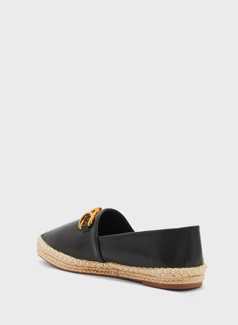 Horse Bit Trim Espadrille