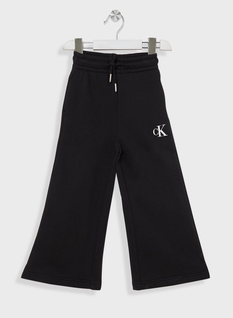 CK LOGO SWEATPANTS