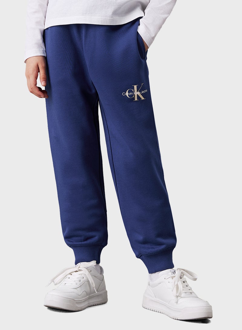 MONOGRAM LOGO SWEATPANTS