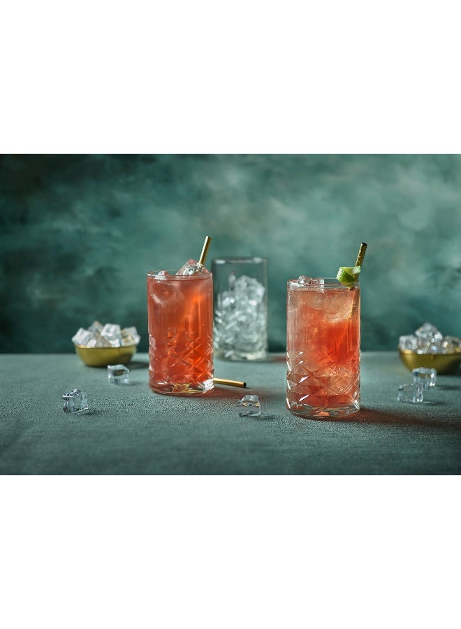 Royal Leerdam 4Pcs Splendor Hi Ball Glass Set 360 Ml
