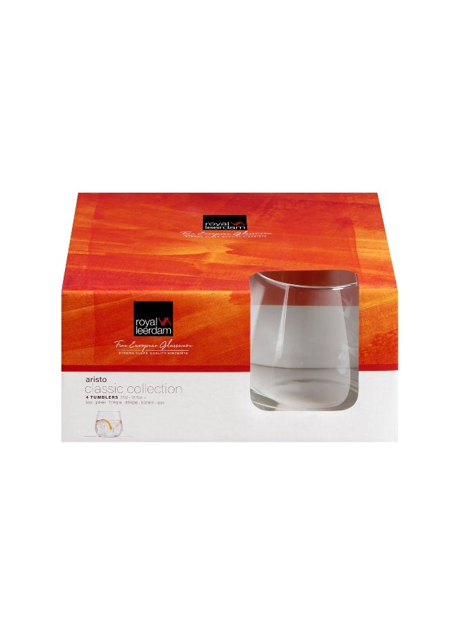 Royal Leerdam 4Pcs Aristo Beverage Glass Set 370 Ml