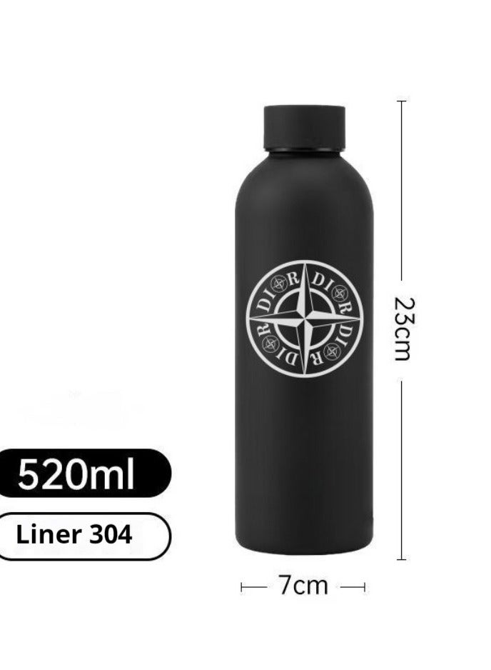 Stylish Portable Large Capacity Stainless Steel Insulated Flask