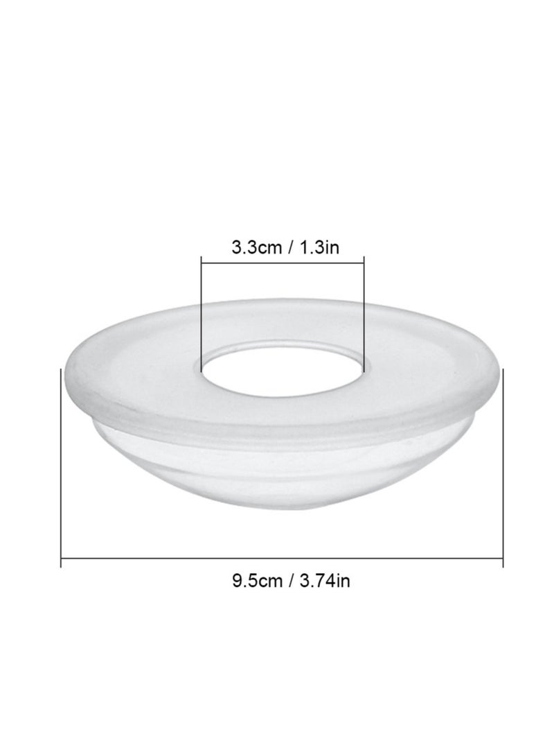 Breastfeeding Set,4 Piece Baby Self-standing Bottom Design Breast Milk Storage Bags With Double Zipper, 250 ml，2 Breastmilk Collector，1 Storage bag