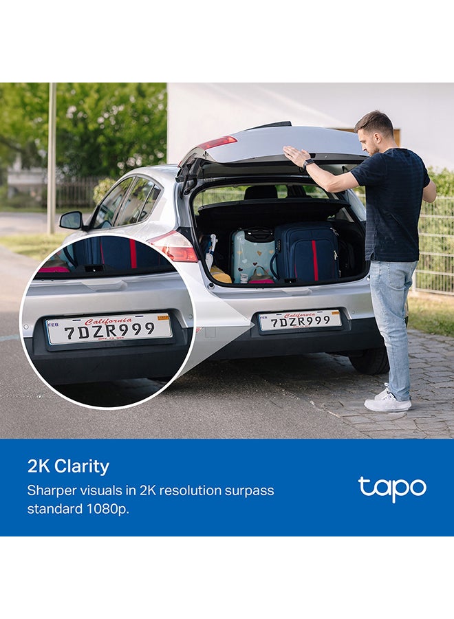 Tapo C410
Smart Wire-Free Indoor/Outdoor Security Camera
Superior 2K 3MP Visuals
IP65 Weatherproof
Wire-Free, Installs Almost Anywhere