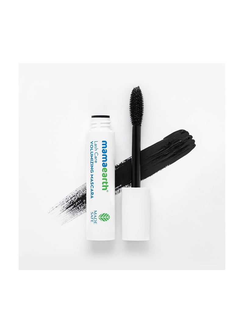 Mamaearth Lash Care Volumizing Mascara with Castor Oil & Almond Oil for 2X Instant Volume - 13 g