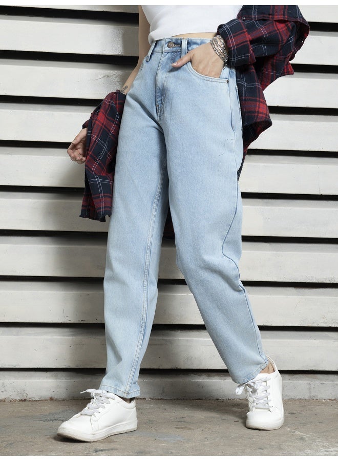 جينز موم نحيف نسائي - عصري وكاجوال