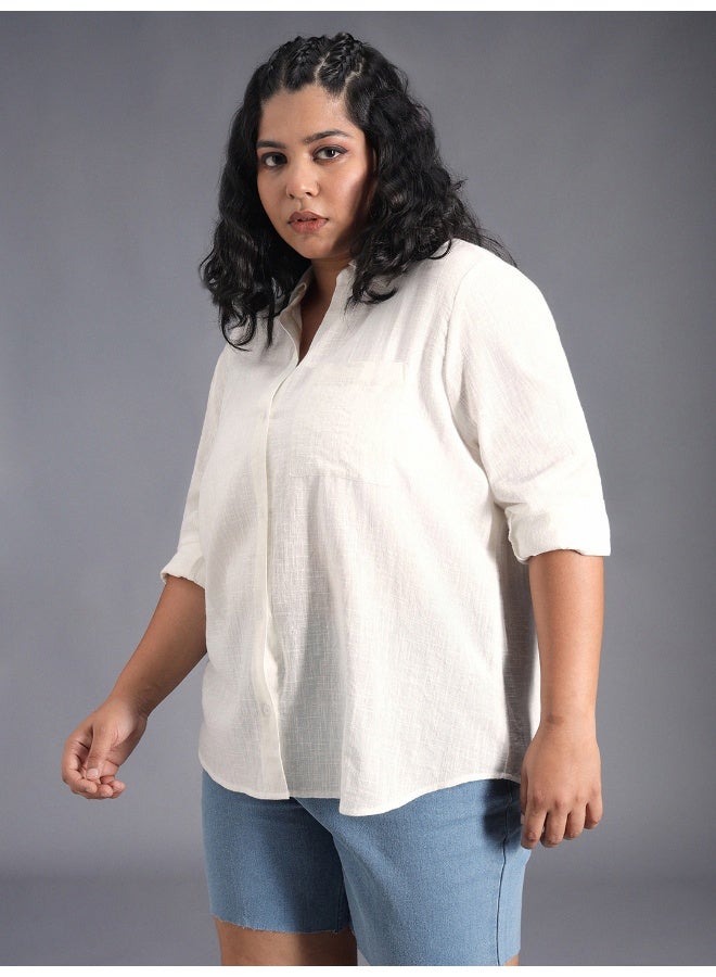 Women’s Oversized White Shirt – Classic and Stylish