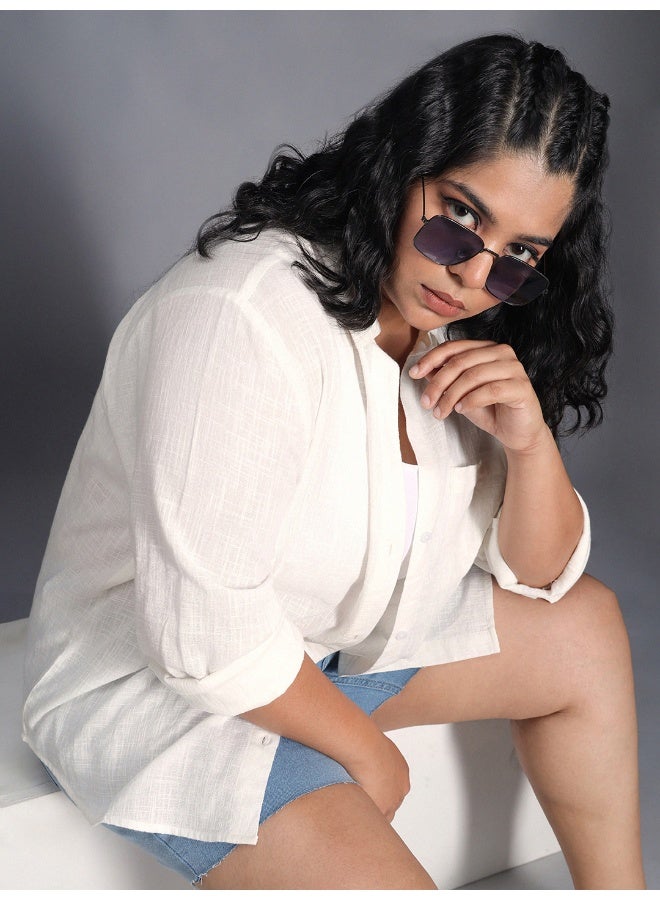 Women’s Oversized White Shirt – Classic and Stylish