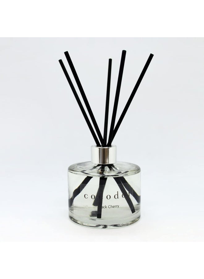 Cocod Or Cocodor Diffuser Black Fiber Reed Sticks 100 Pieces 8 X 4Mm Diffuser Oil Refill Home Fragrance Aromatherapy Reed Diffuser Set Sticks For Reed Diffusers Office D Cor Decoration