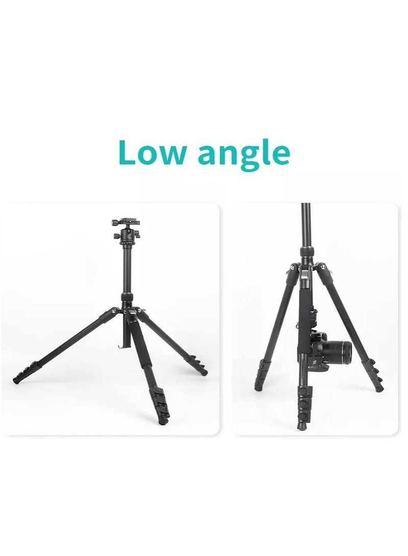 2-IN-1 Monopod tripod 360° Rotation Ball Head with Stable Hook 2-IN-1 Monopod Professional Tripod Stand for Tablet Mobile DSLR camera Action camera(Type 325-NB30)