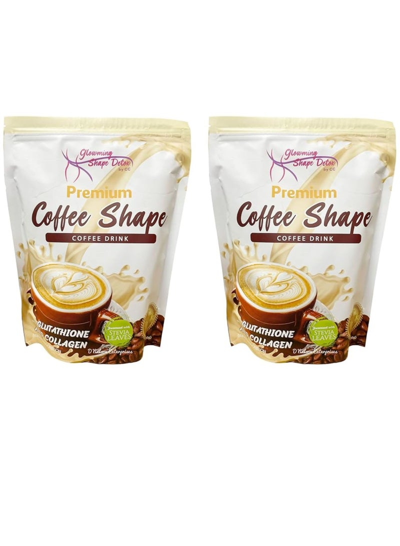 Premium Coffee Shape Coffee Pack of 2