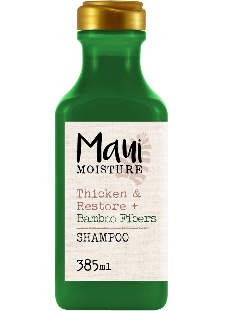 Thicken And  Restore With Bamboo Fibers Shampoo 385ml